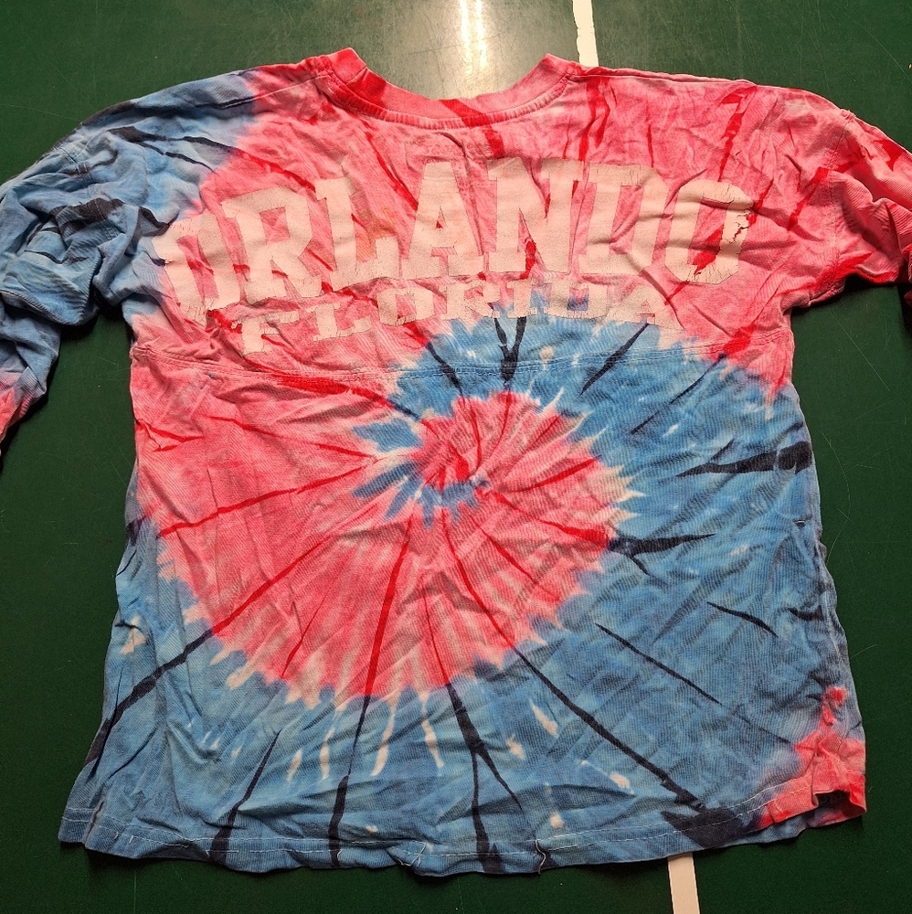 Exist tie dye t-shirt Orlando Florida size medium girls
